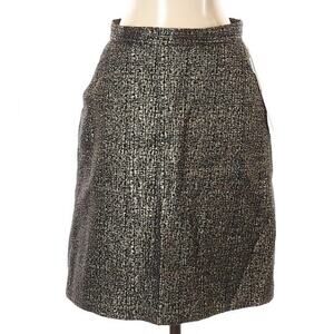 Tucker for Target Juniors Golden Metallic Holiday A-Line Skirt Size 9